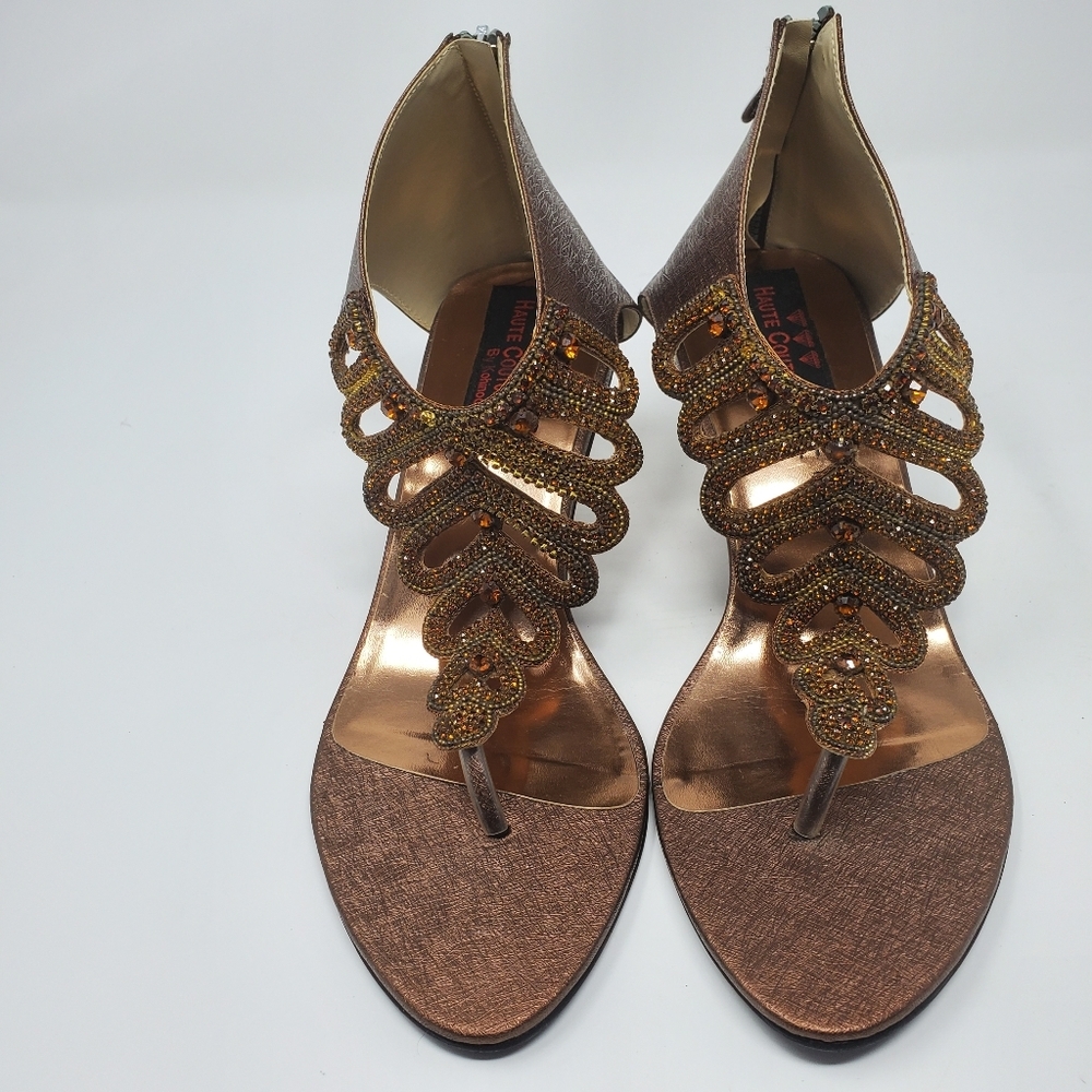 HAUTE COUTURE by  KOHINOOR | Jewel Sandal Heels
